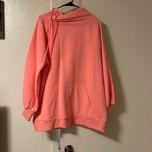 Hot pink hoodie